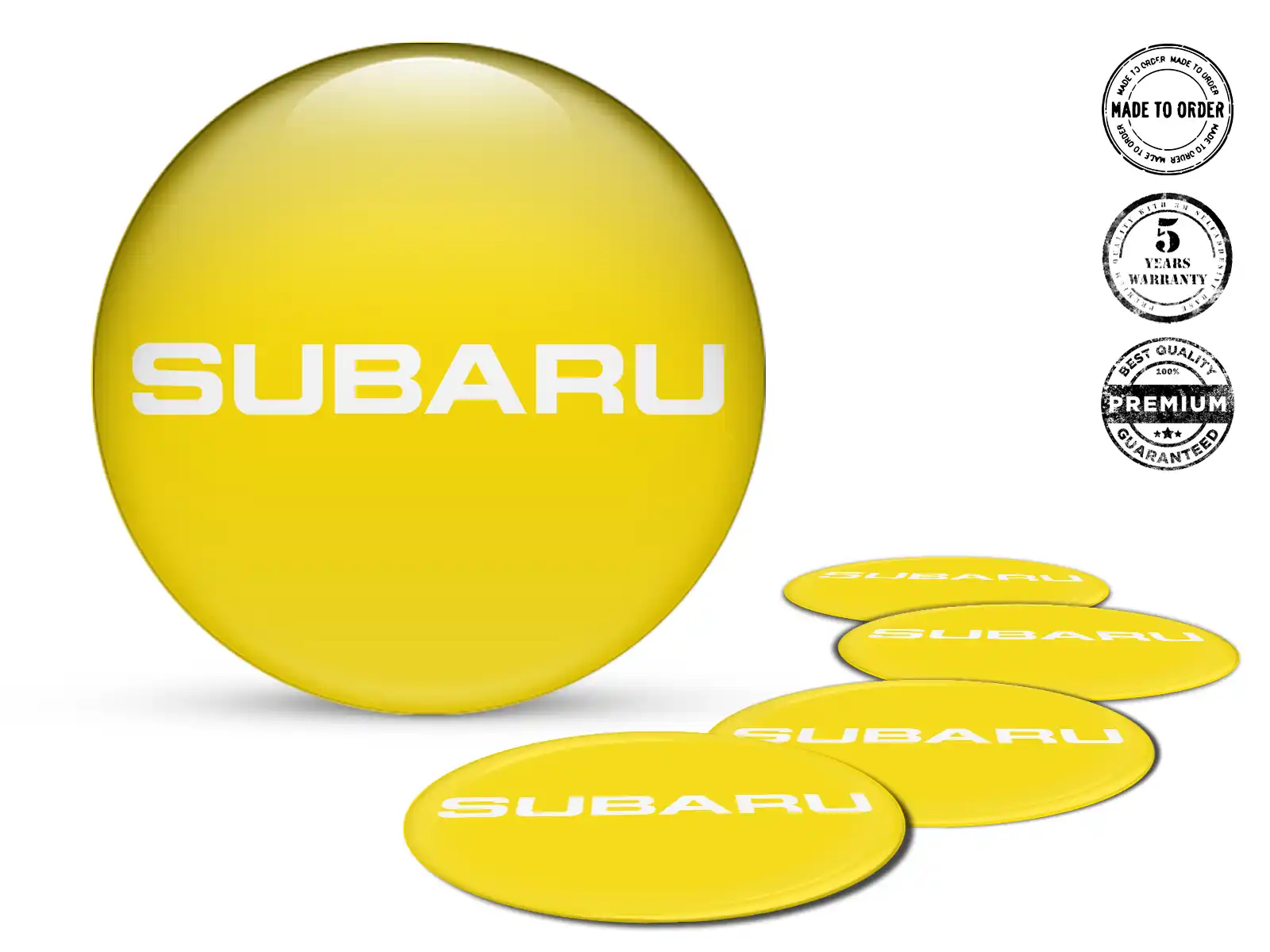 Subaru Individuelle Dome-Logos Rademblem Ausgabe